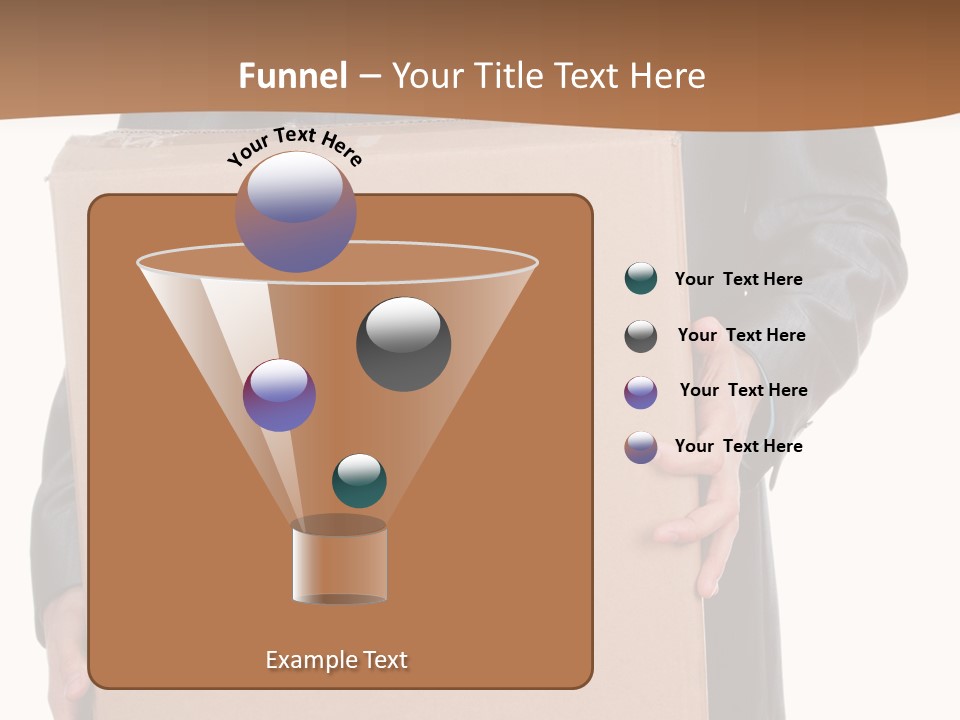 Post Hand Empty PowerPoint Template