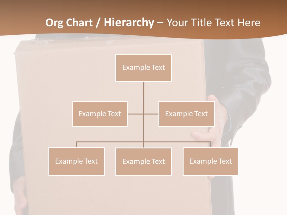 Post Hand Empty PowerPoint Template