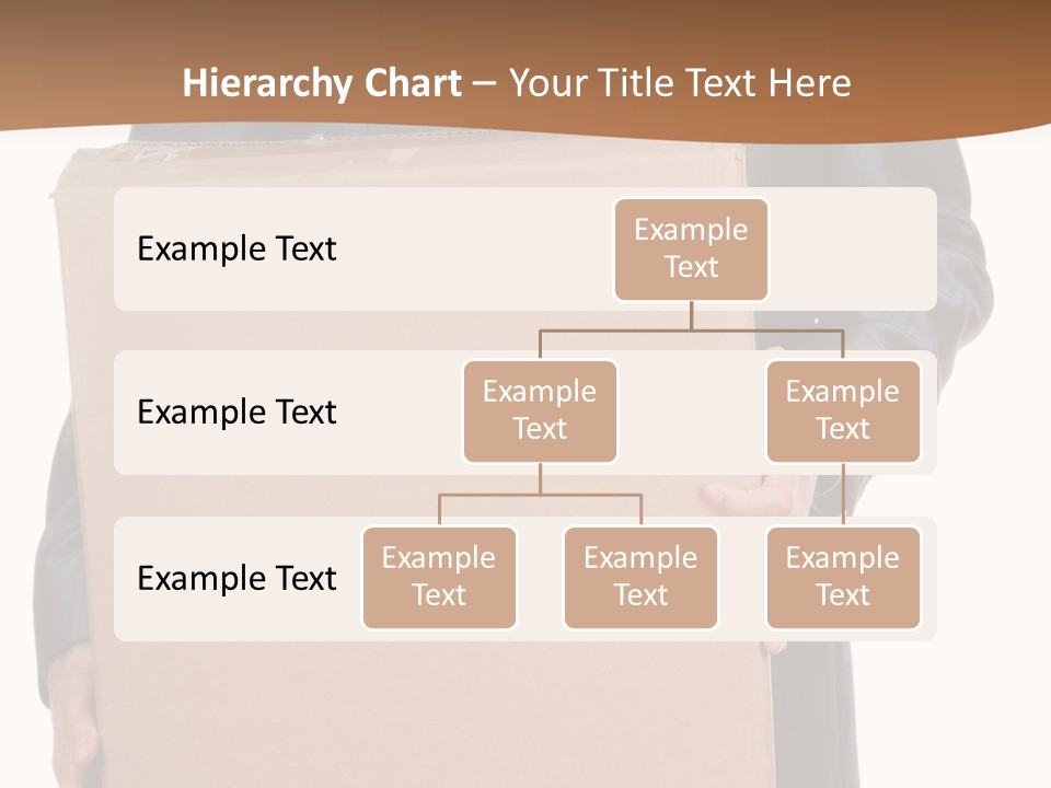 Post Hand Empty PowerPoint Template