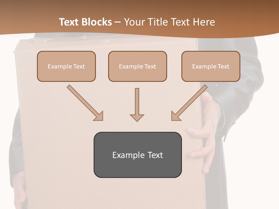 Post Hand Empty PowerPoint Template