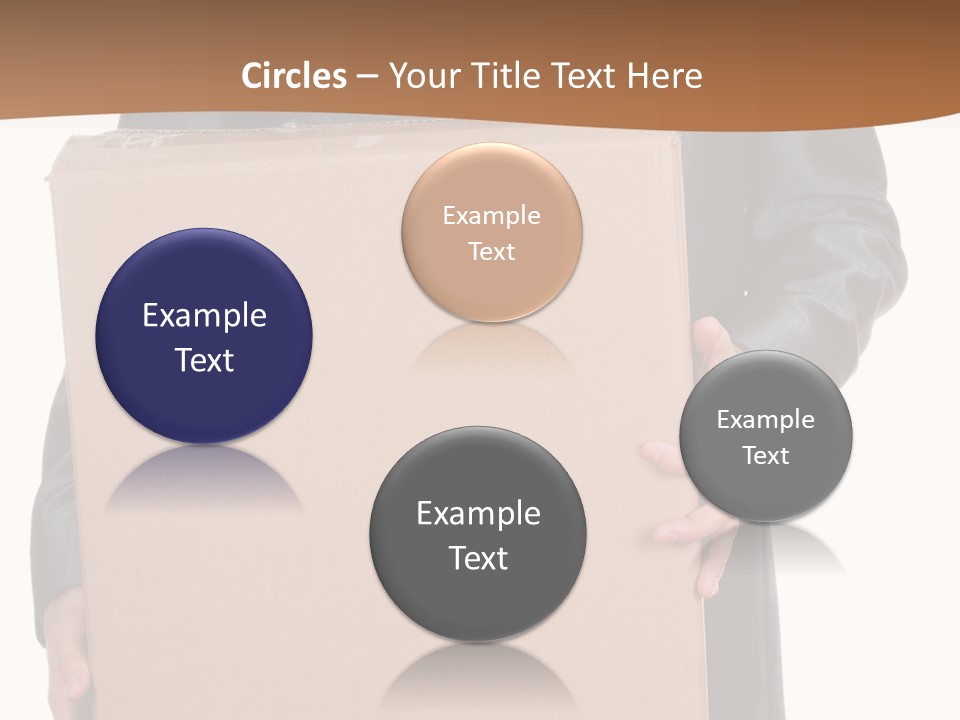 Post Hand Empty PowerPoint Template