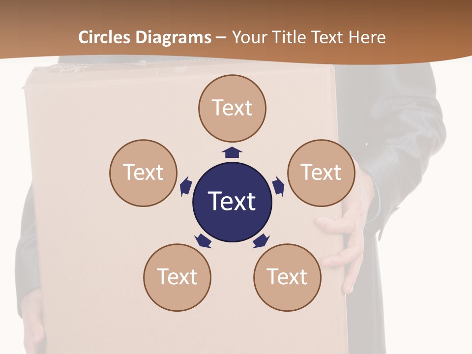 Post Hand Empty PowerPoint Template