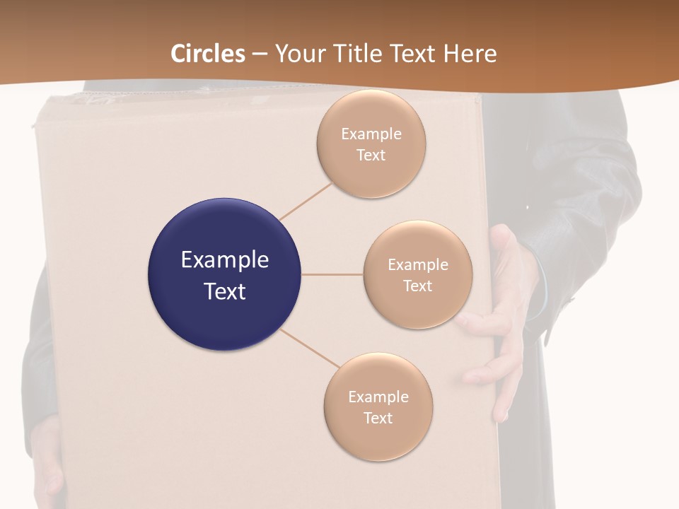 Post Hand Empty PowerPoint Template