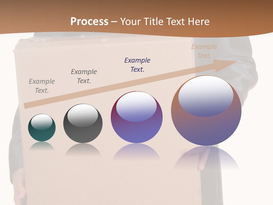 Post Hand Empty PowerPoint Template