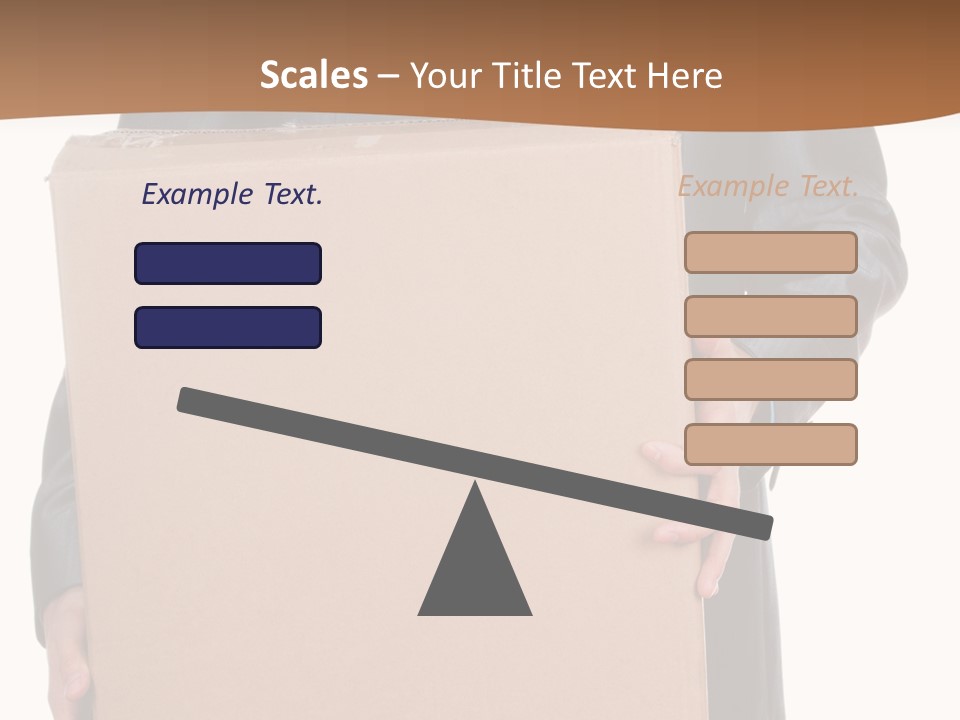 Post Hand Empty PowerPoint Template