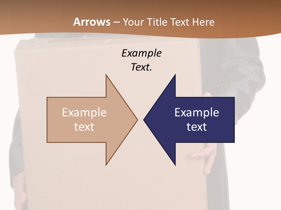 Post Hand Empty PowerPoint Template