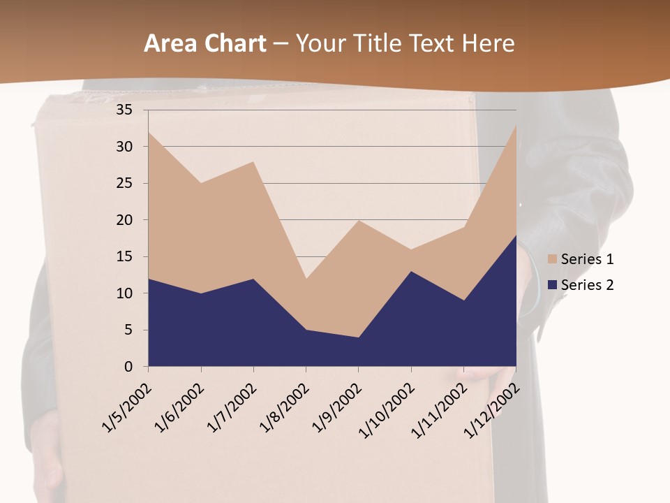 Post Hand Empty PowerPoint Template