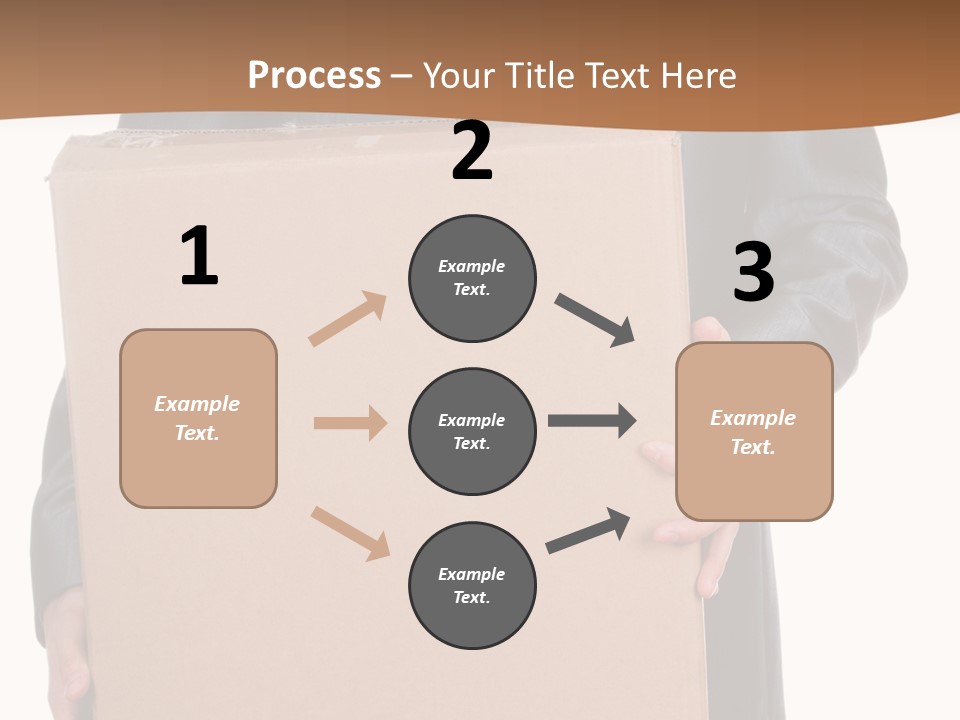 Post Hand Empty PowerPoint Template