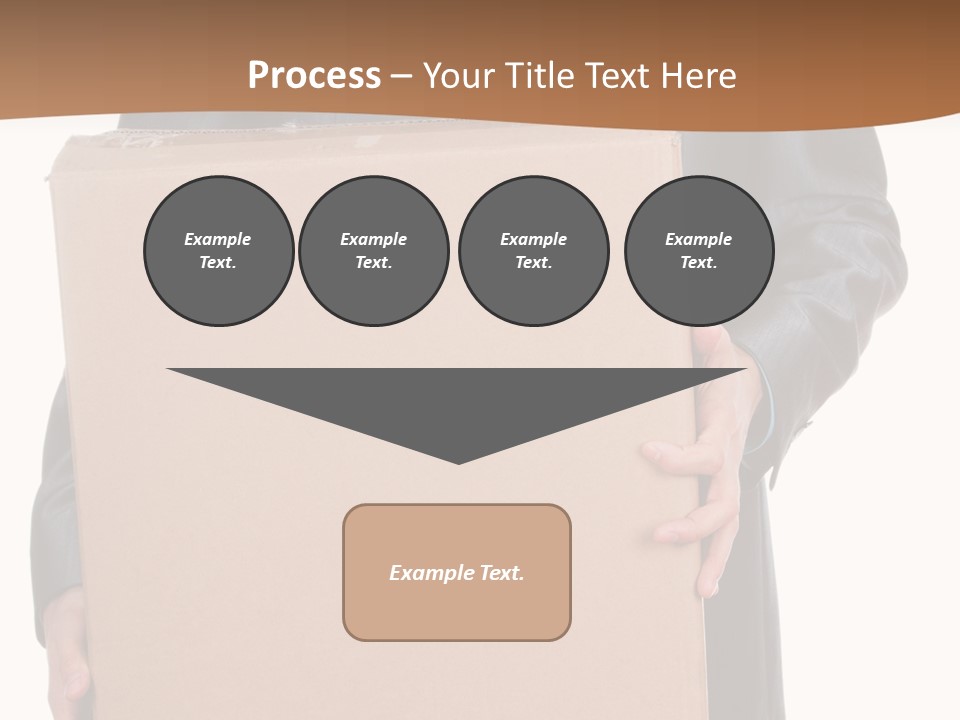 Post Hand Empty PowerPoint Template