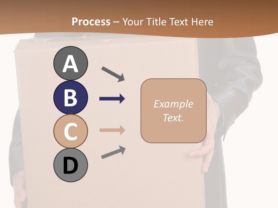 Post Hand Empty PowerPoint Template
