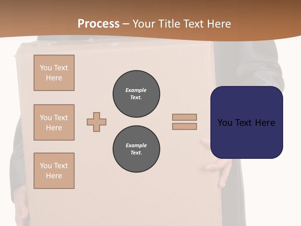 Post Hand Empty PowerPoint Template