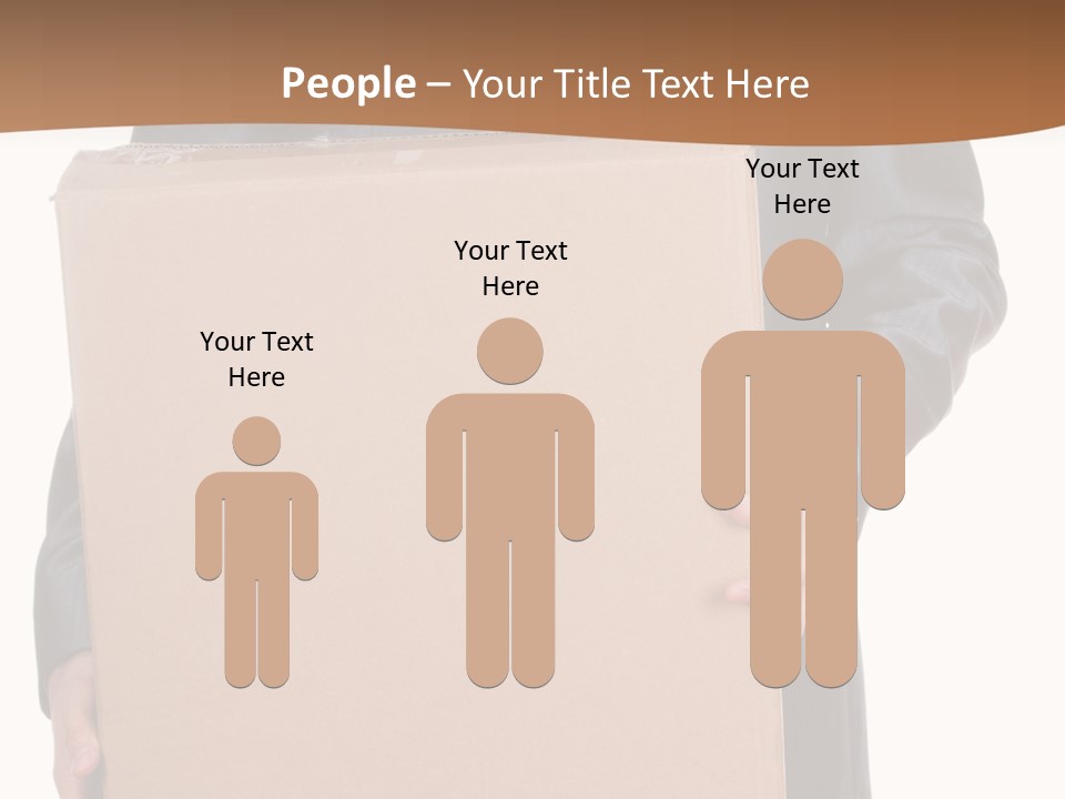 Post Hand Empty PowerPoint Template