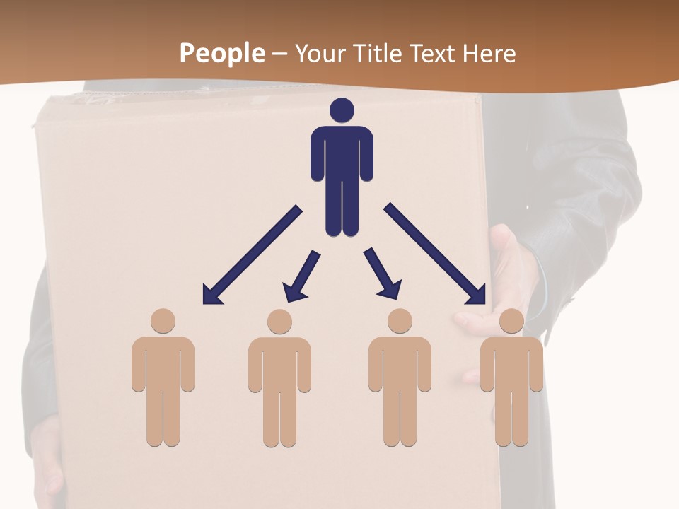 Post Hand Empty PowerPoint Template