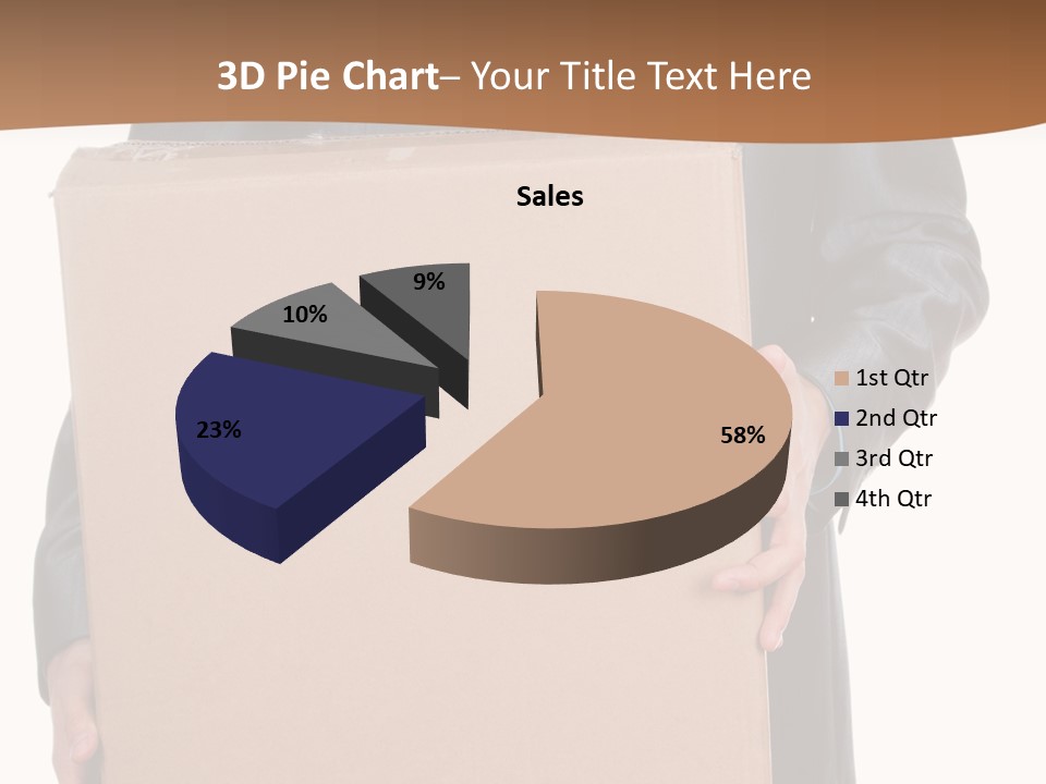 Post Hand Empty PowerPoint Template