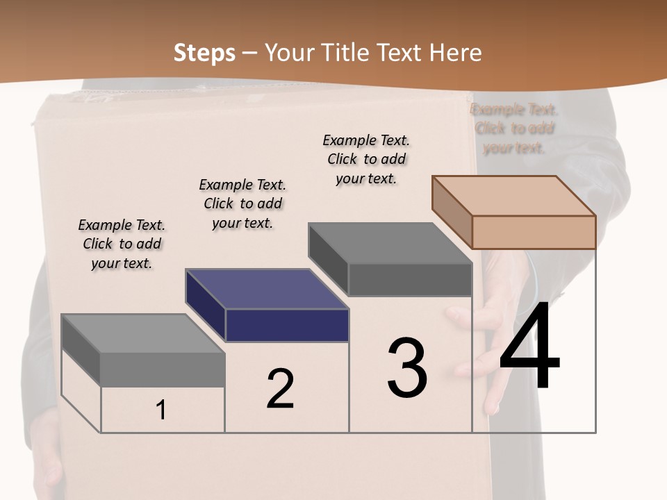 Post Hand Empty PowerPoint Template