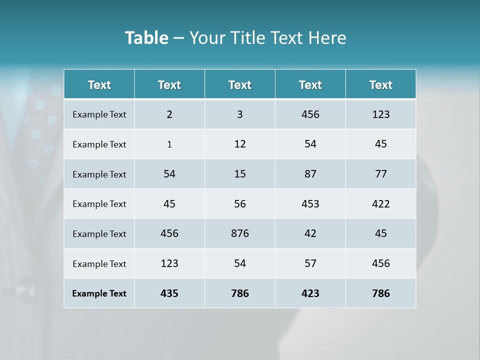Success Acute Leadership PowerPoint Template
