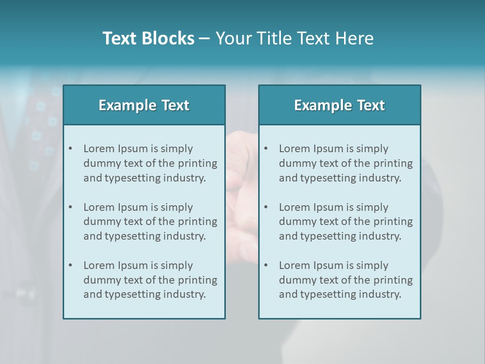 Success Acute Leadership PowerPoint Template