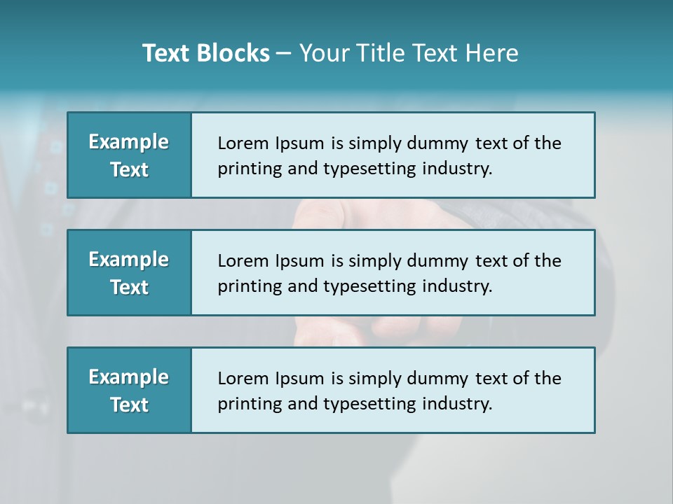 Success Acute Leadership PowerPoint Template