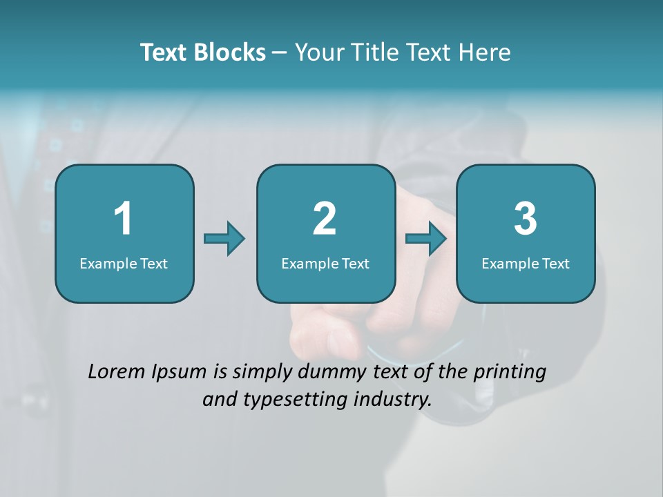 Success Acute Leadership PowerPoint Template