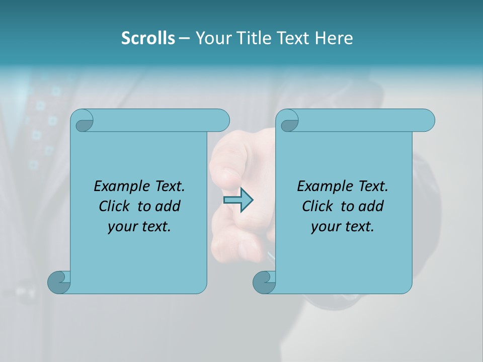 Success Acute Leadership PowerPoint Template