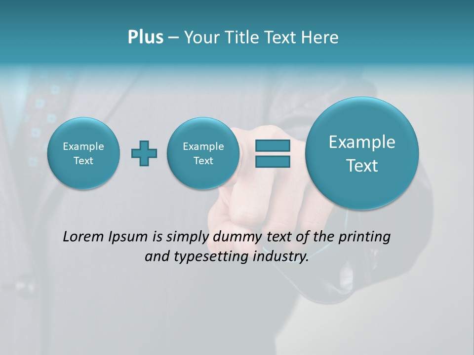Success Acute Leadership PowerPoint Template