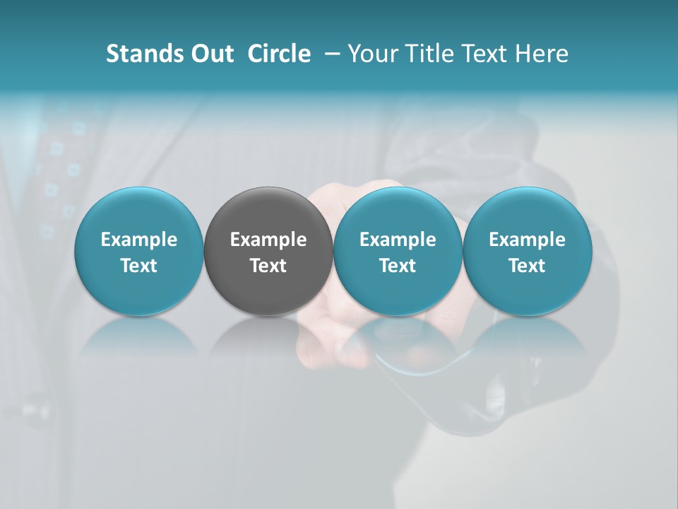 Success Acute Leadership PowerPoint Template