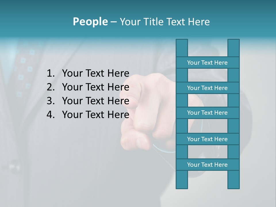 Success Acute Leadership PowerPoint Template