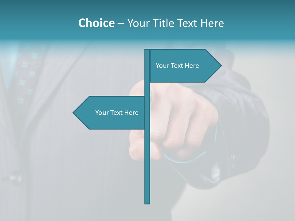 Success Acute Leadership PowerPoint Template