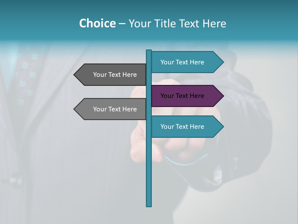 Success Acute Leadership PowerPoint Template