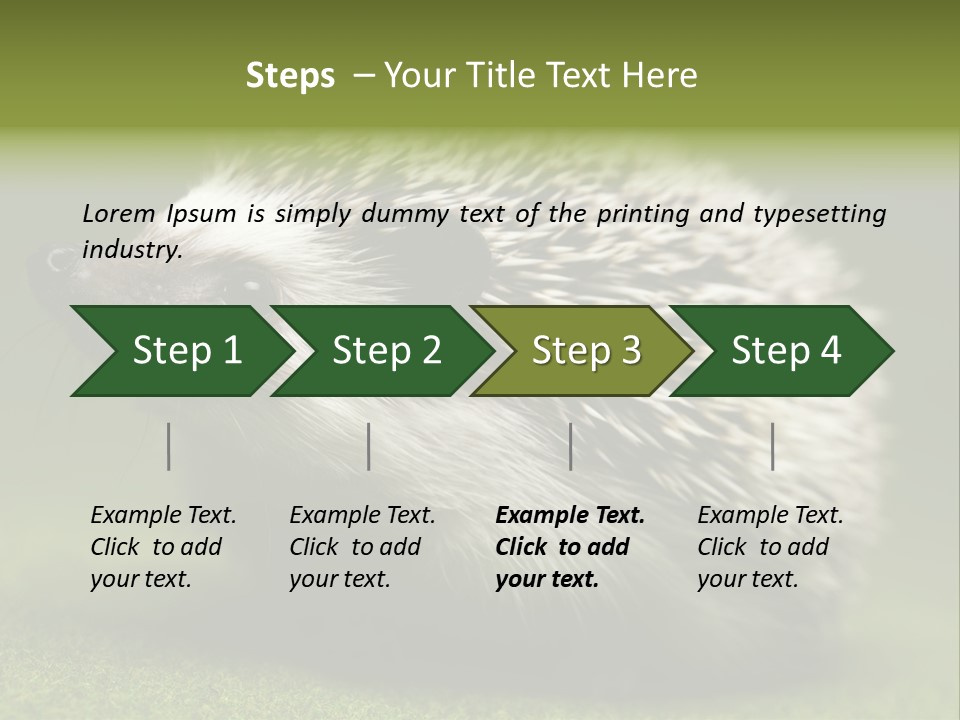 Shot Wildlife Protection PowerPoint Template