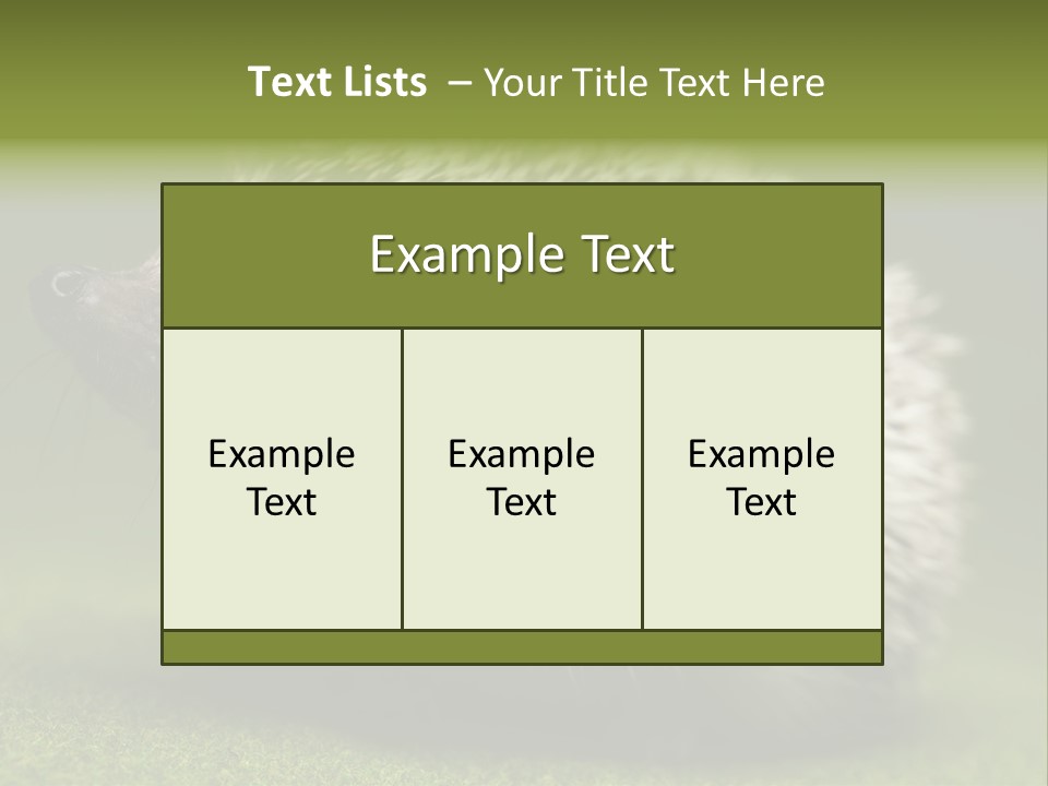 Shot Wildlife Protection PowerPoint Template