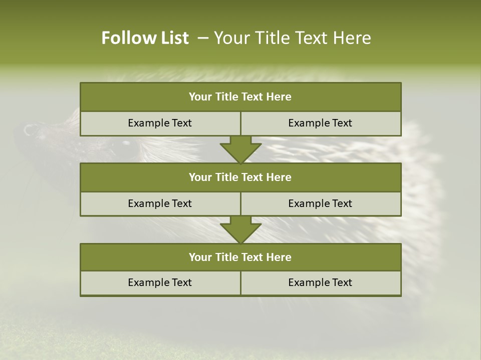 Shot Wildlife Protection PowerPoint Template