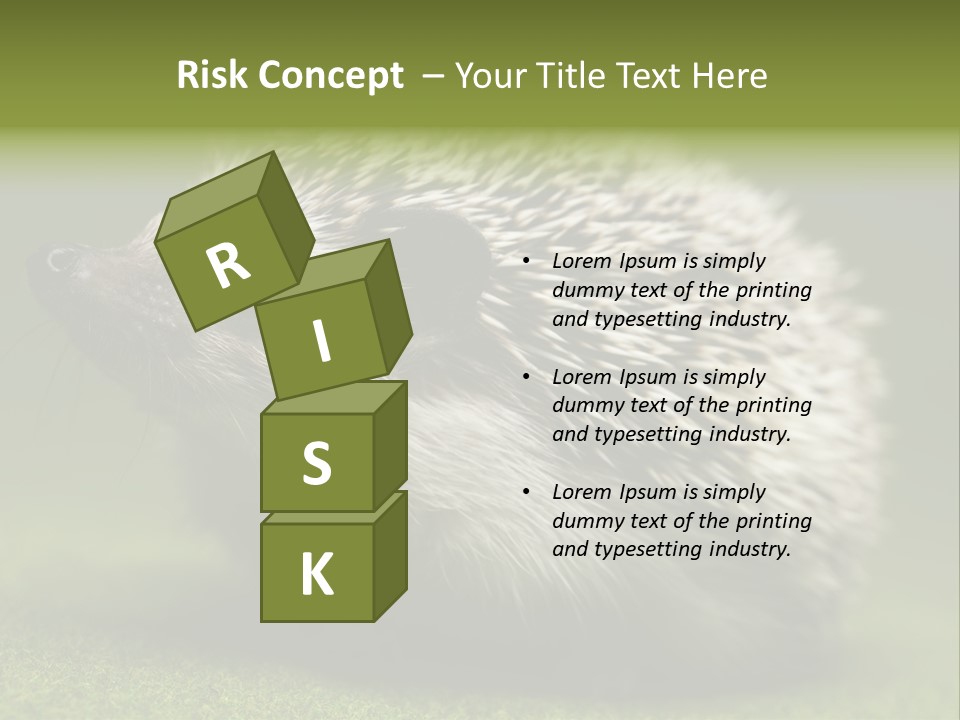 Shot Wildlife Protection PowerPoint Template