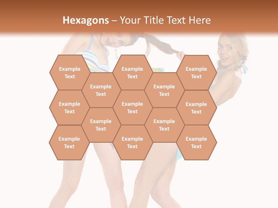 Pretty Sensuality Underwear PowerPoint Template