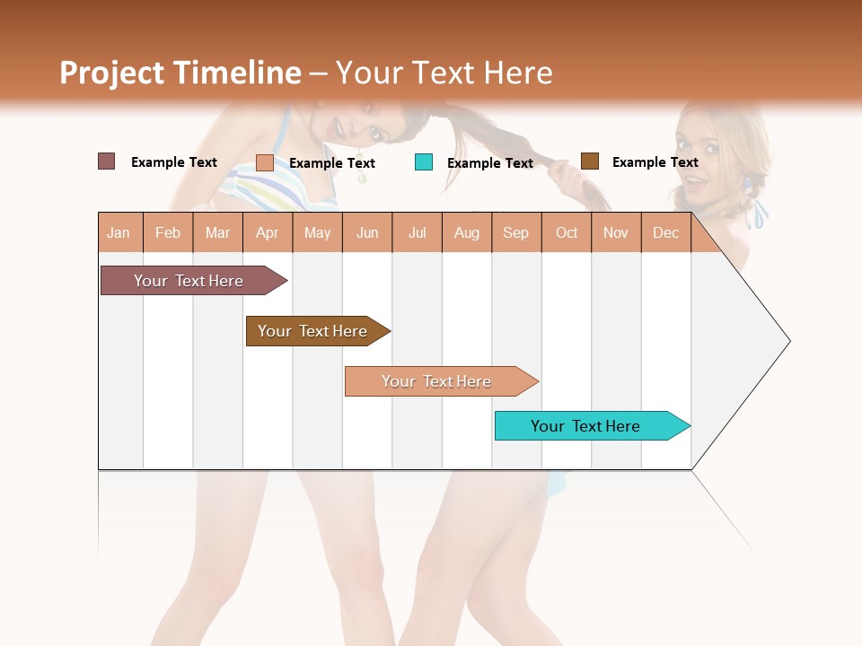 Pretty Sensuality Underwear PowerPoint Template