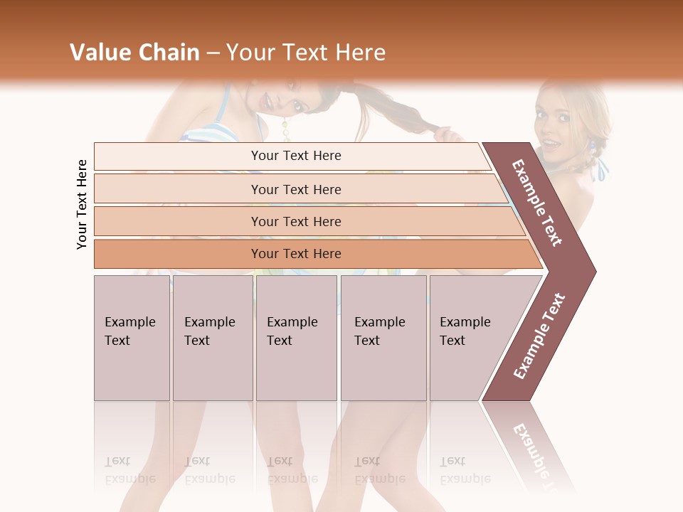 Pretty Sensuality Underwear PowerPoint Template