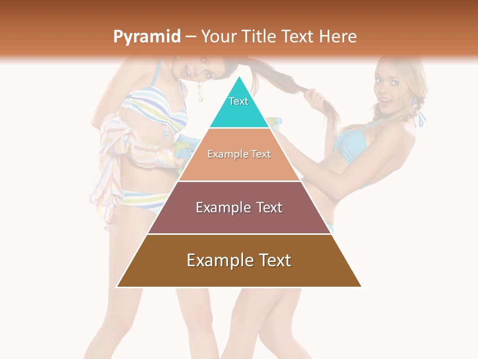 Pretty Sensuality Underwear PowerPoint Template