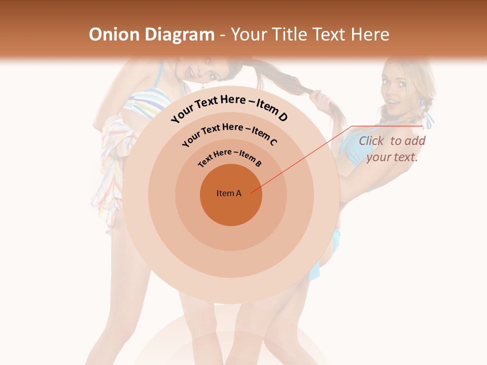 Pretty Sensuality Underwear PowerPoint Template