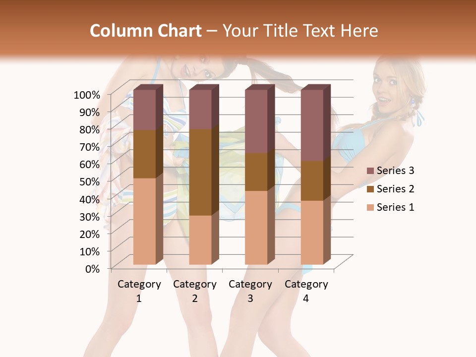 Pretty Sensuality Underwear PowerPoint Template