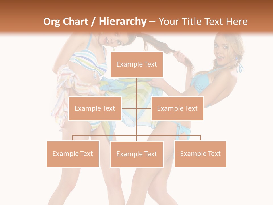 Pretty Sensuality Underwear PowerPoint Template