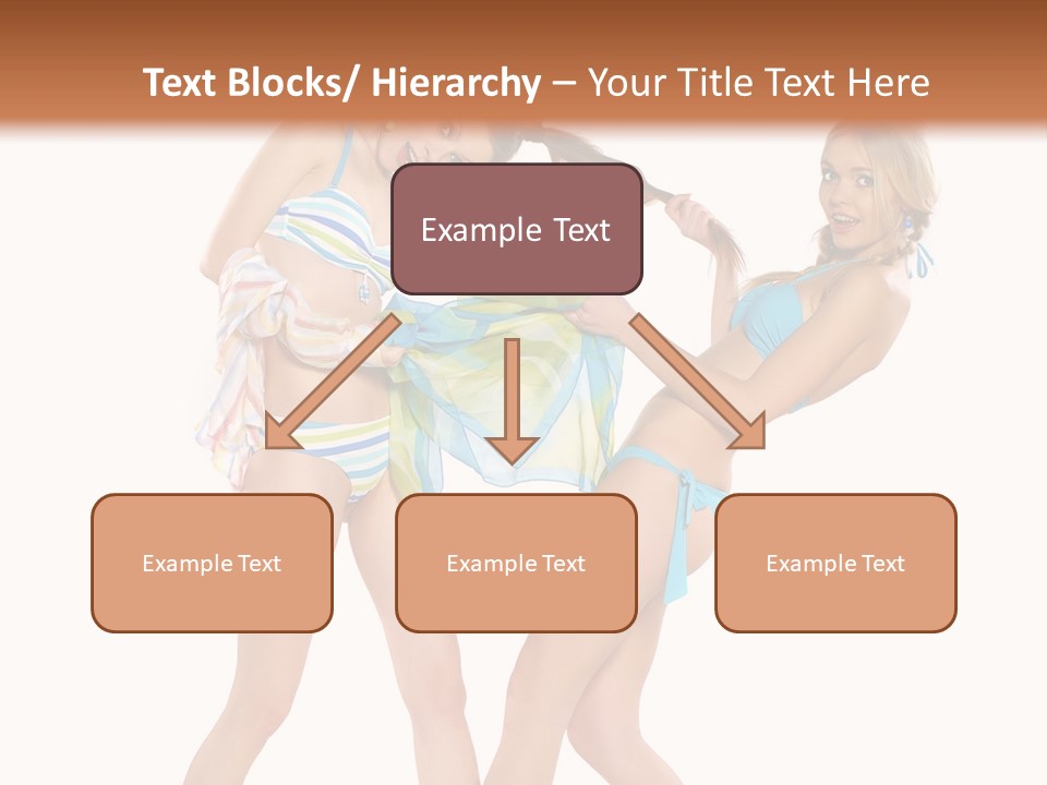 Pretty Sensuality Underwear PowerPoint Template