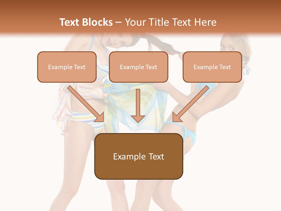 Pretty Sensuality Underwear PowerPoint Template