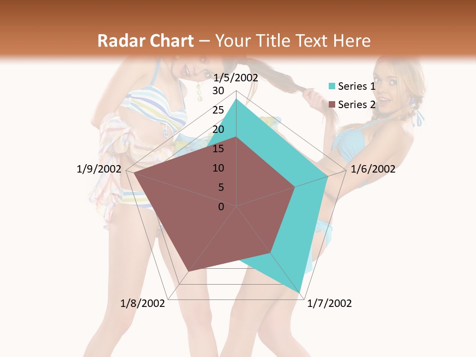 Pretty Sensuality Underwear PowerPoint Template