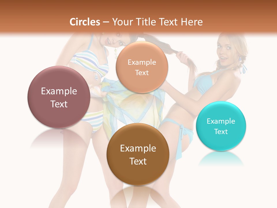 Pretty Sensuality Underwear PowerPoint Template