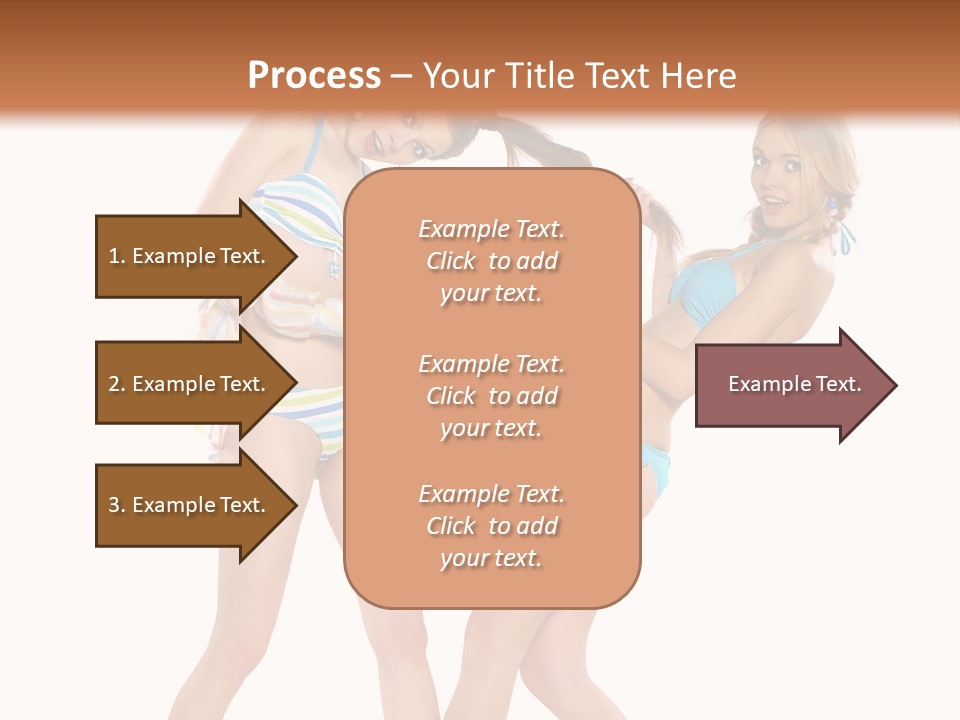 Pretty Sensuality Underwear PowerPoint Template