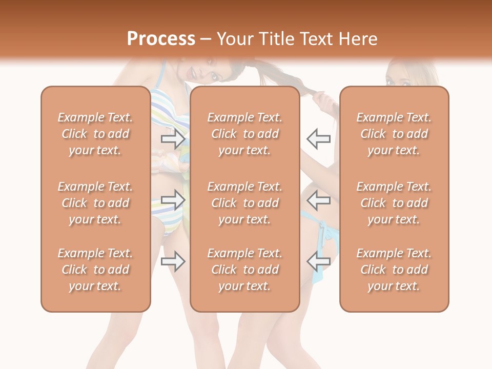 Pretty Sensuality Underwear PowerPoint Template