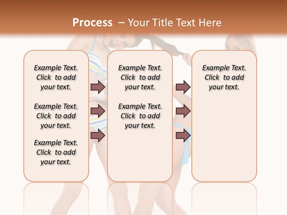 Pretty Sensuality Underwear PowerPoint Template