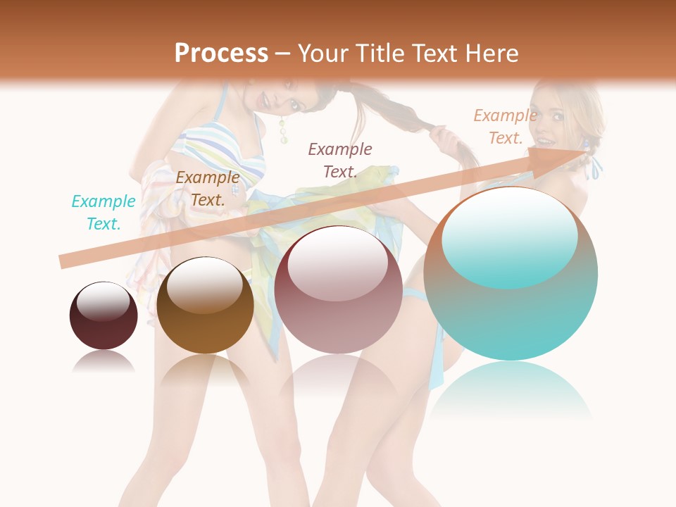 Pretty Sensuality Underwear PowerPoint Template