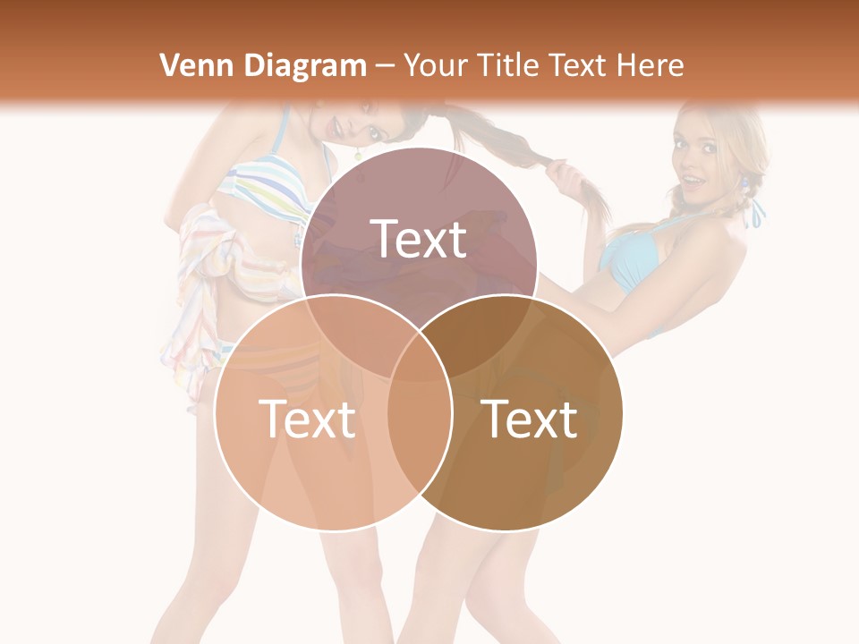 Pretty Sensuality Underwear PowerPoint Template