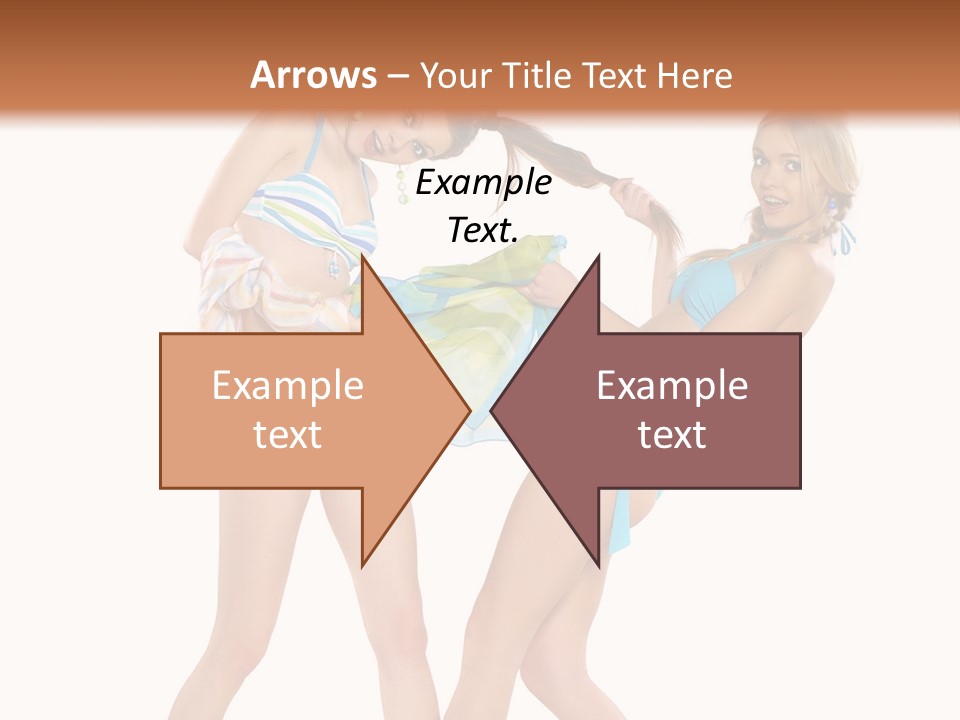 Pretty Sensuality Underwear PowerPoint Template